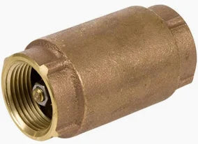 2" Brass In-line Check Valve - Factory Direct Hose