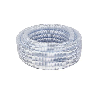 1.5" Clear Suction Hose - 50 ft Roll