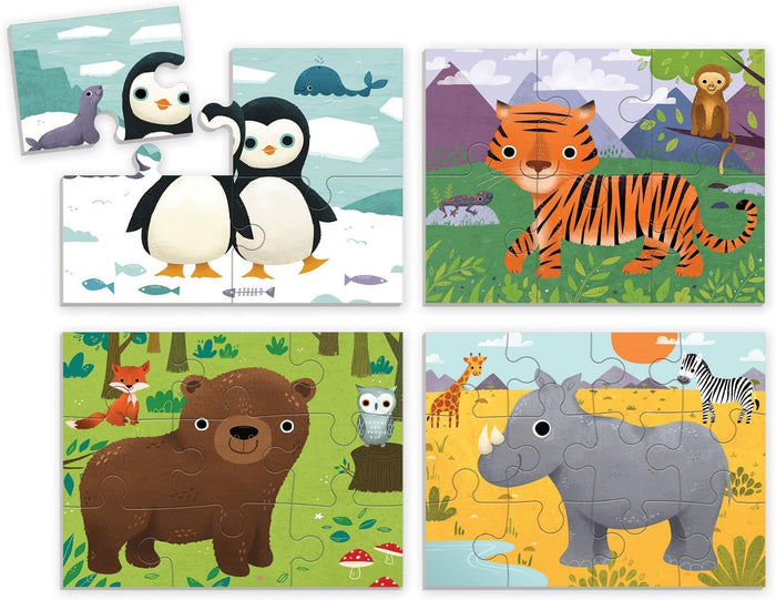 4 in a Box Puzzle Set