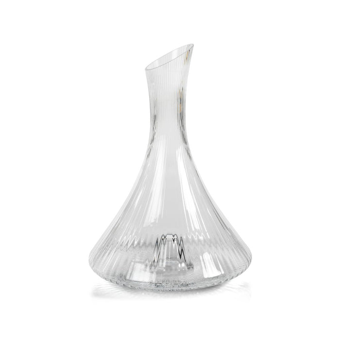 Bandol Fluted Textured Decanter - Barware by Carlyle Avenue