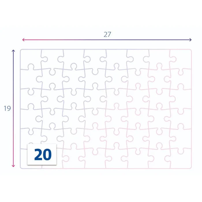 Clementoni Puzzle I Believe In Unicorn 2x20-pieces