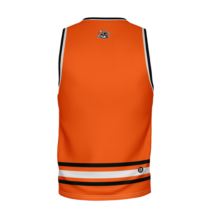 Danbury Hat Tricks Alternate Orange Hockey Tank