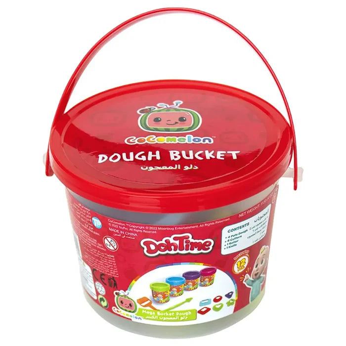 DohTime CoComelon Mega Dough Bucket With Tools