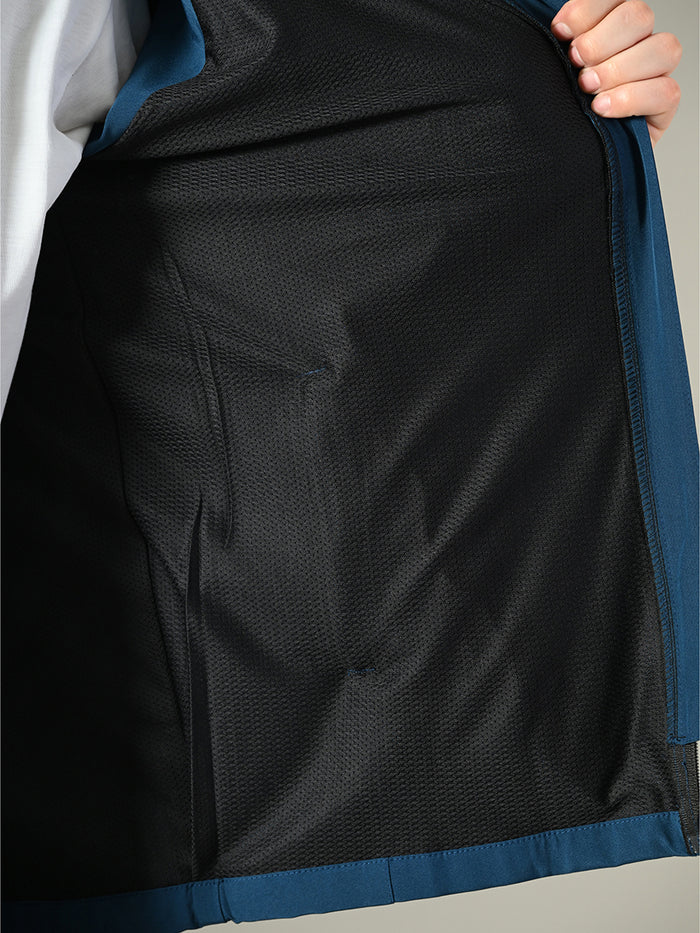 Dpassion Men Hooded Training Jacket Lightweight Gym Performance Activewear - Dpassion
