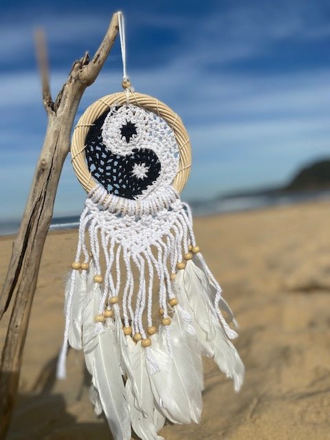 Dreamcatcher - Macrame - letsdressup.com.au - Mobiles and Wish Boxes