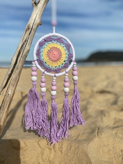 Dreamcatcher - Wooden Beads - letsdressup.com.au - Mobiles and Wish Boxes