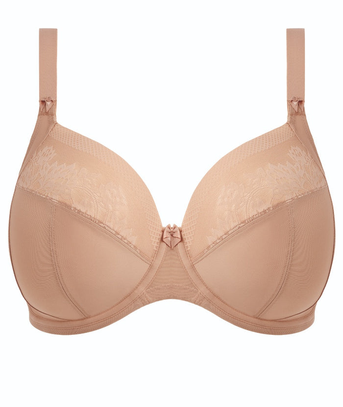 Elomi Nerina Underwire Stretch Plunge Bra - Sahara