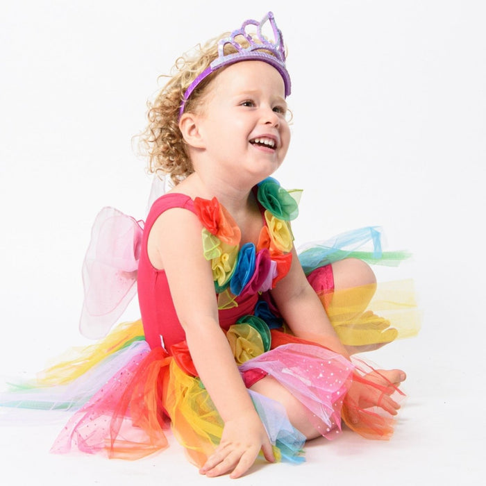Enchanting Fairy Dress Pastel - letsdressup.com.au - Girls Dress Ups