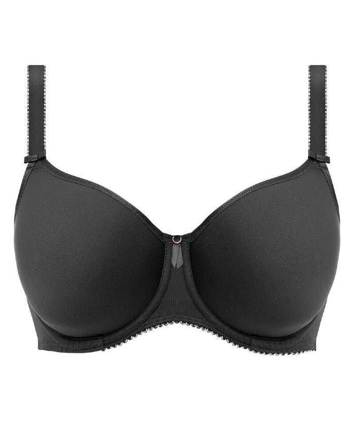 Fantasie Rebecca Essentials Moulded Spacer Underwired Bra - Black Bras
