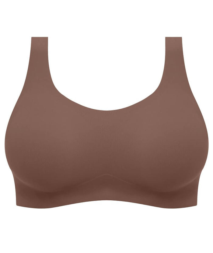 Fantasie Smoothease Non-Wired Bralette - Coffee Roast Bras