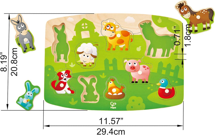 Farmyard Peg Puzzle