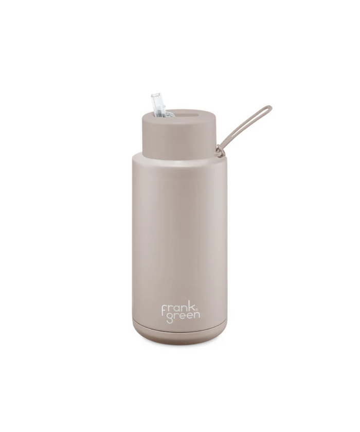Frank Green Reusable Ceramic Bottle 1L (Moon Dust)