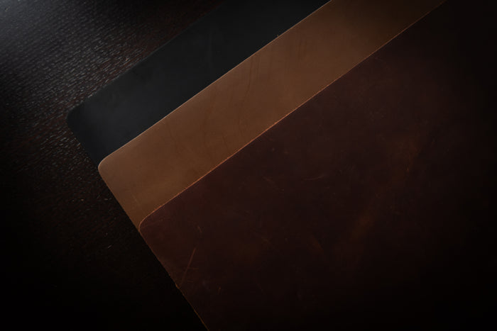 Full-Grain Leather Desk Pad, 31.5 × 15.75 in additional product detail