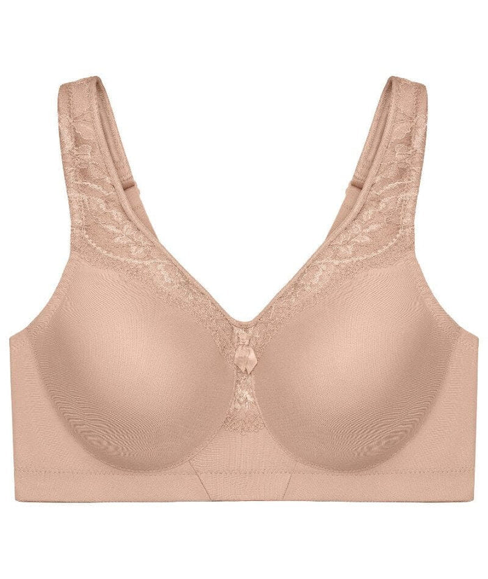Glamorise MagicLift Seamless Wire-free Everyday Bra - Cafe Bras