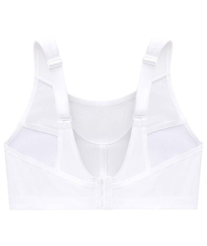 Glamorise No-Bounce Camisole Wire-Free Sports Bra 2 Pack - White Bras