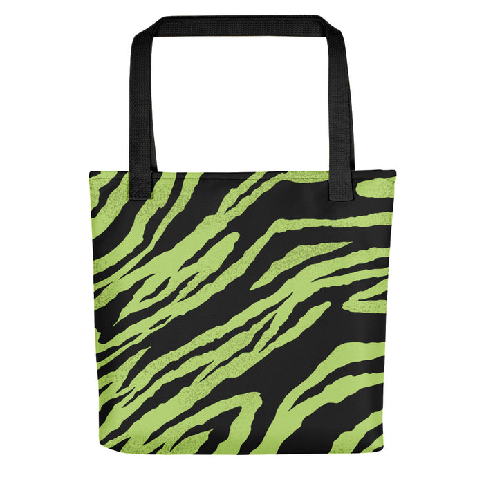 Green Tiger Print Tote - Bloom Seventy Seven