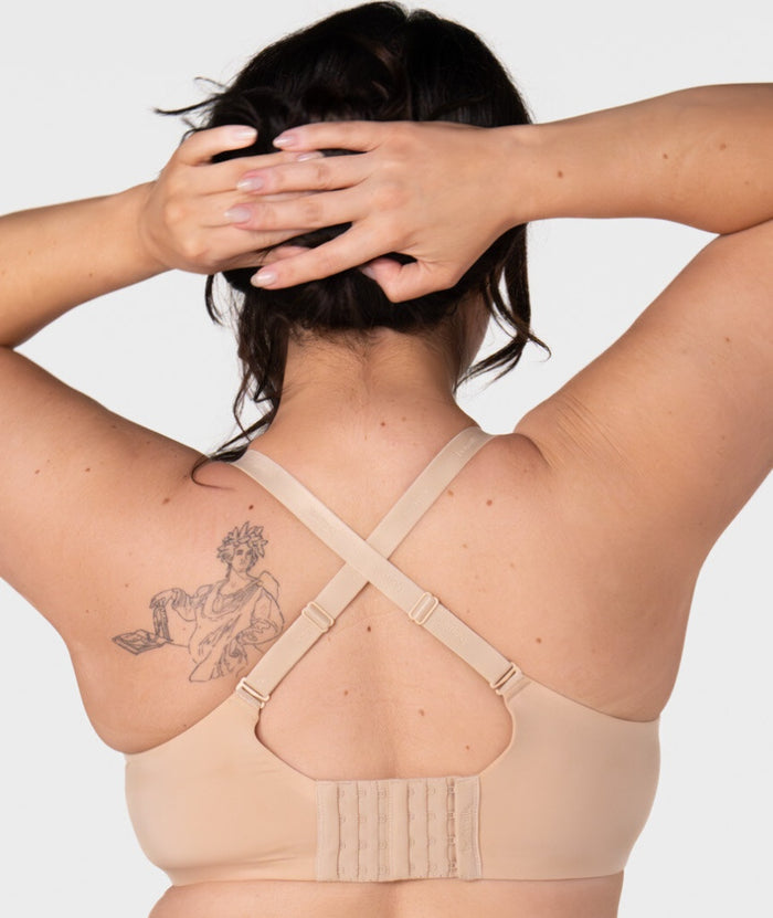 Hotmilk Obsession 2.0 Maternity & Nursing T-Shirt Bra - Frappe