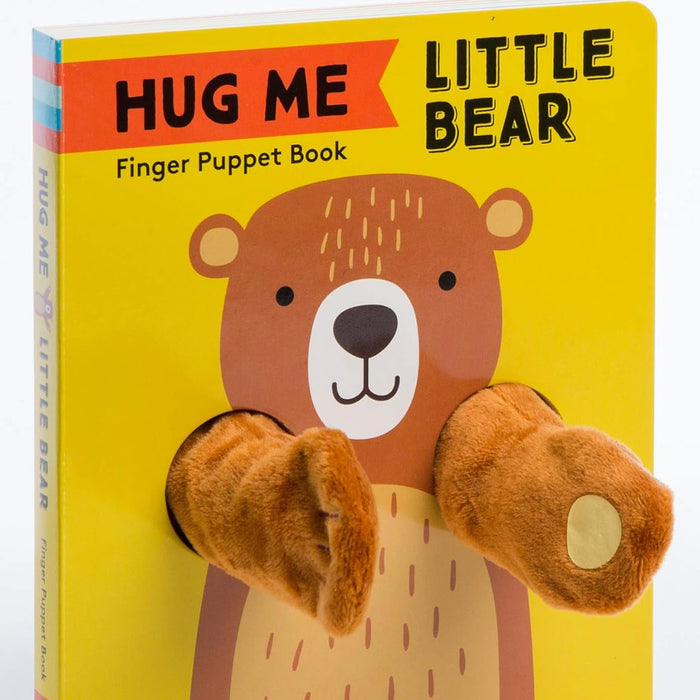 Hug Me Little Bear: Finger Puppet Book