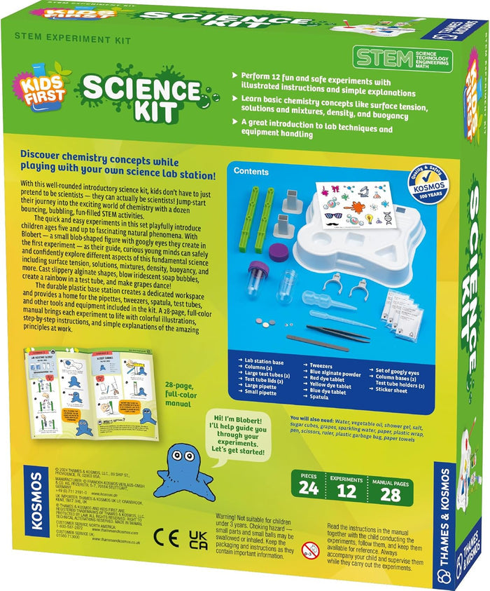 Box of Kids First Science Kit with STEM experiment content