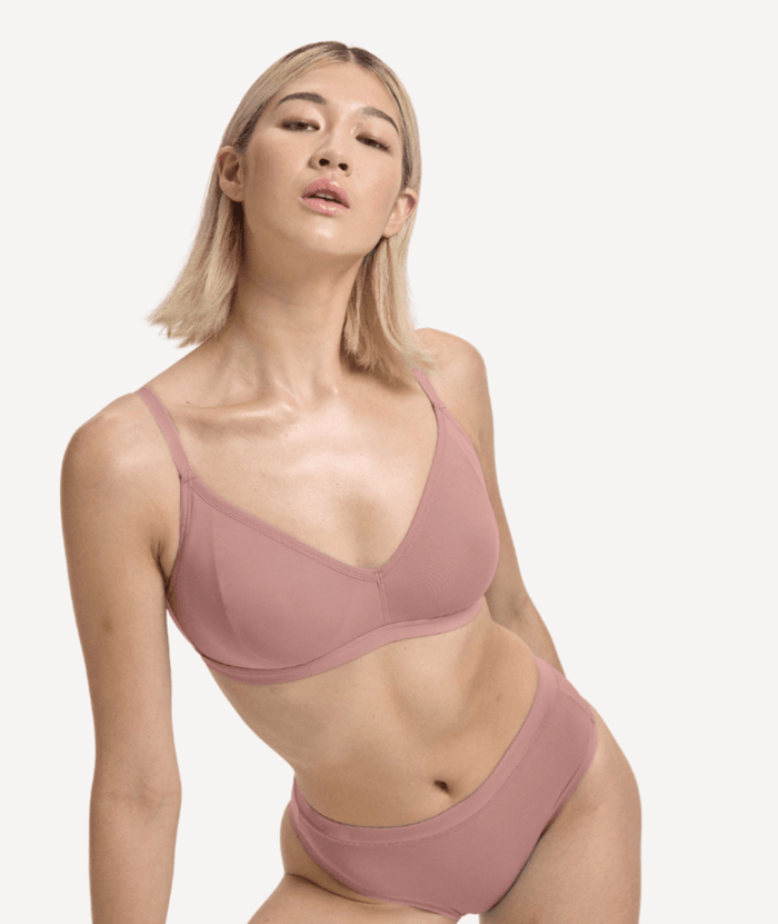 Nala Bio Comfort Wirefree Bralette - Desert Dust