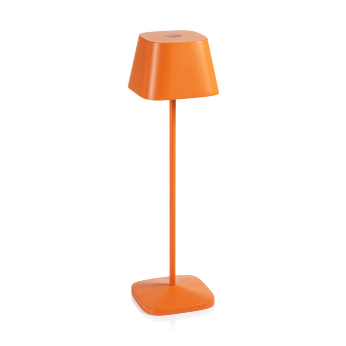 NAPOLI Rechargeable Table Light - Deep Tangerine - by Carlyle Avenue