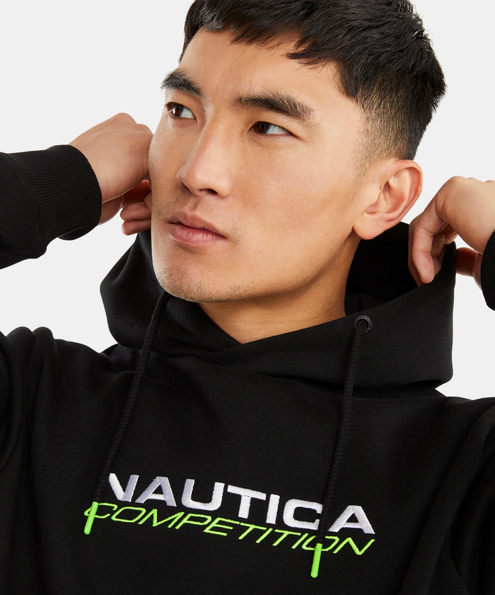 Nautica Competition Brundy Overhead Hoodie (Black)