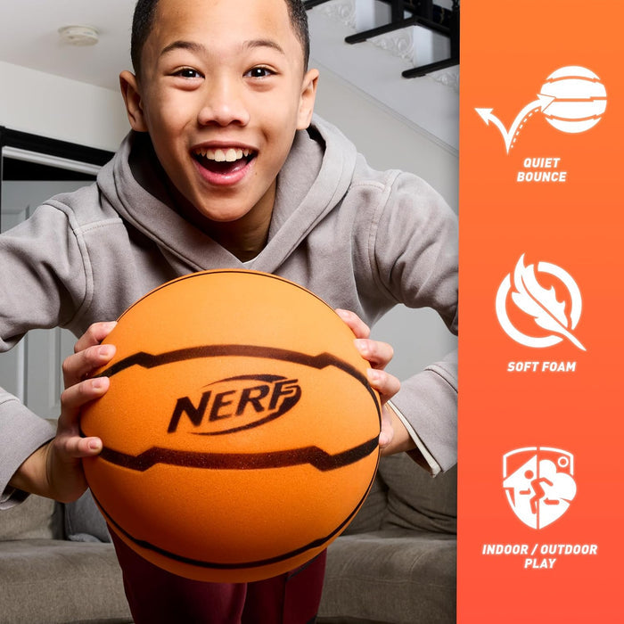 Nerf Quietcourt Silent Foam Basketball