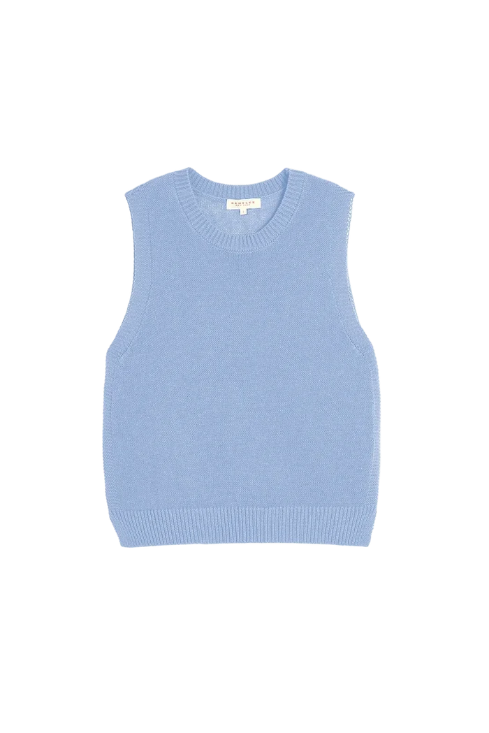 Olympia Cotton Linen Top