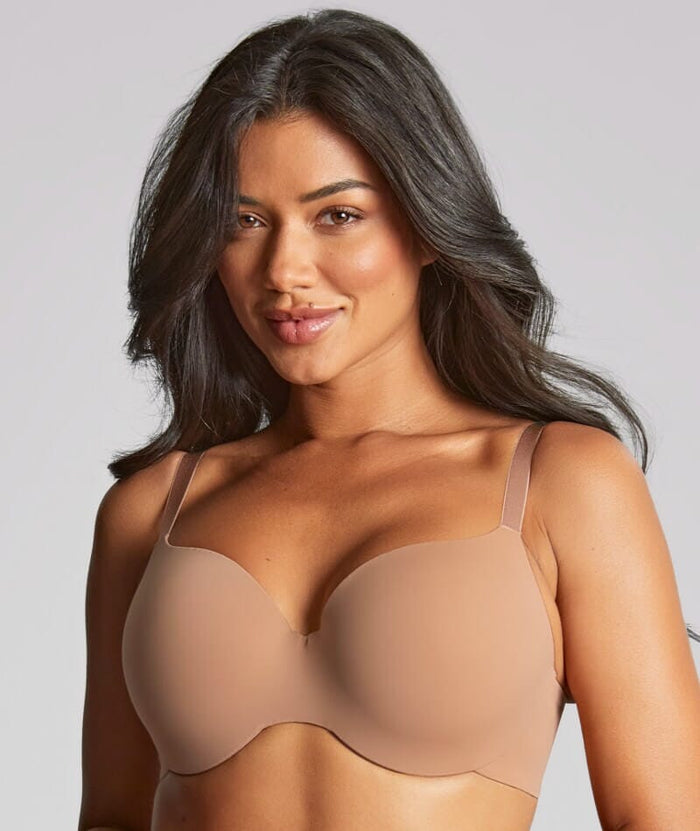 Panache 355 Underwired T-Shirt Bra - Honey Bras