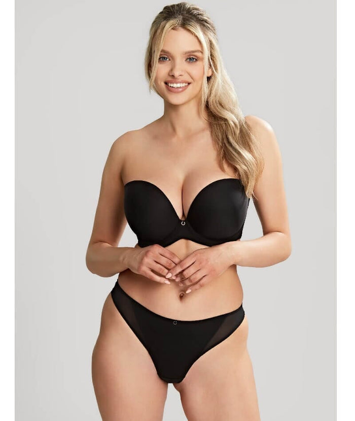 Panache Faith Brazilian Brief - Noir Knickers