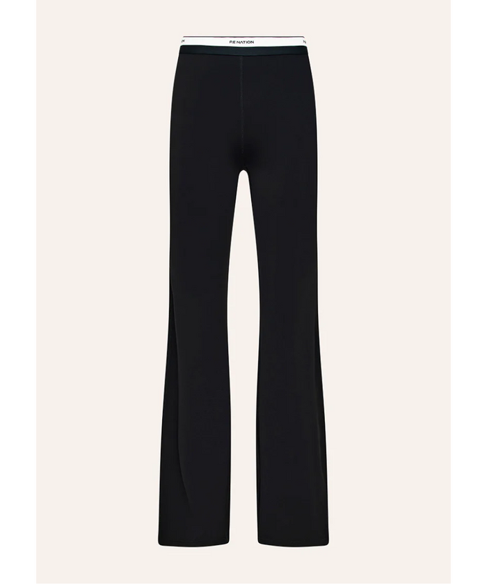 P.E Nation Avant Flare Legging (Black/Whisper White)