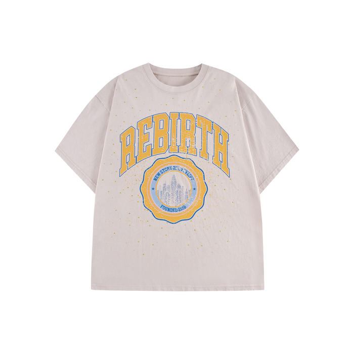 Rebirth College Crystal Tee