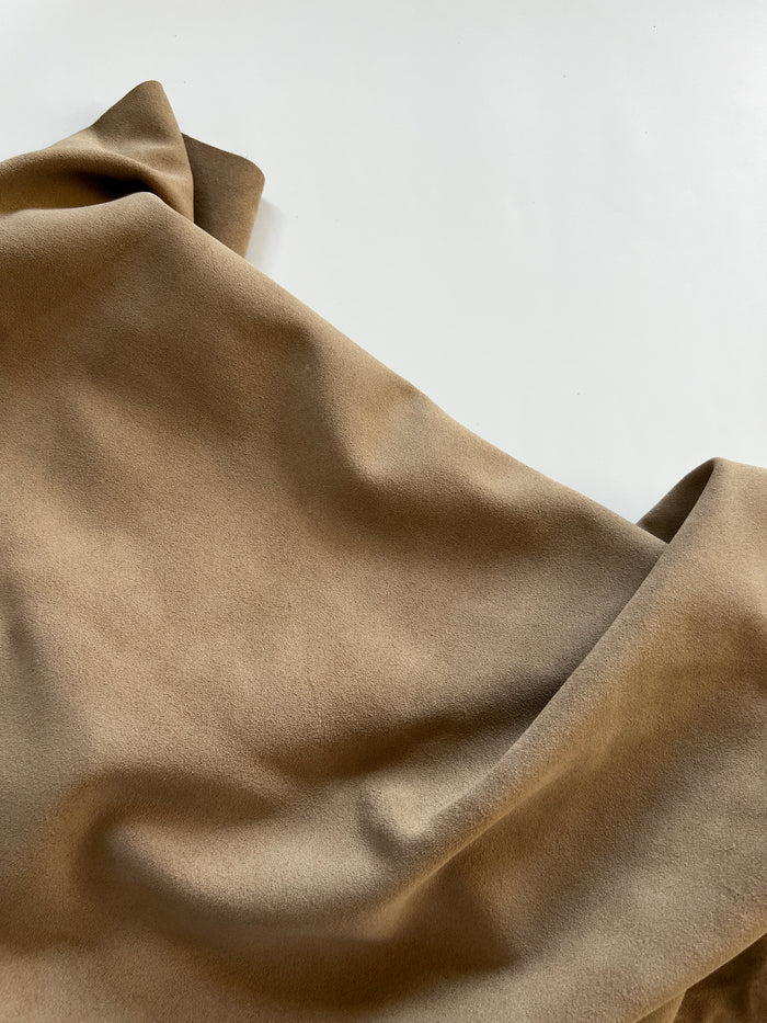 Sand Cow Suede surface detail showing texture and finish