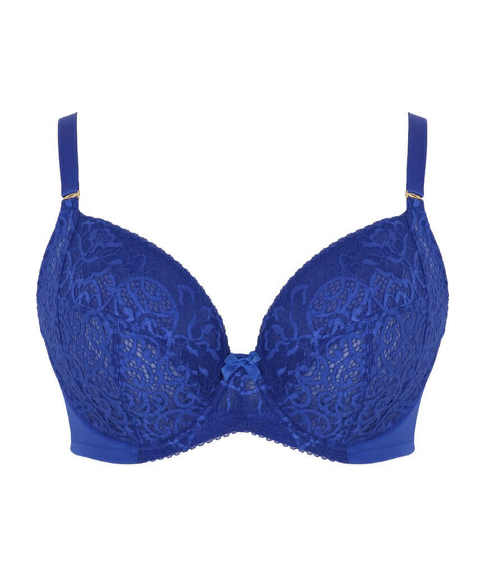 Sculptresse Estel Underwire Plunge Bra - Royal Blue