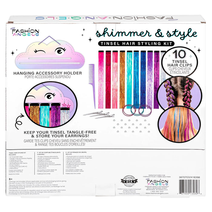 Shimmer & Style Tinsel Hair Styling Kit