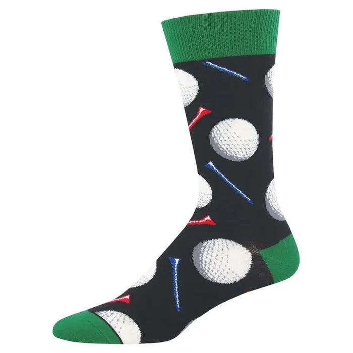 Socksmith Tee It Up Men's Crew Sock