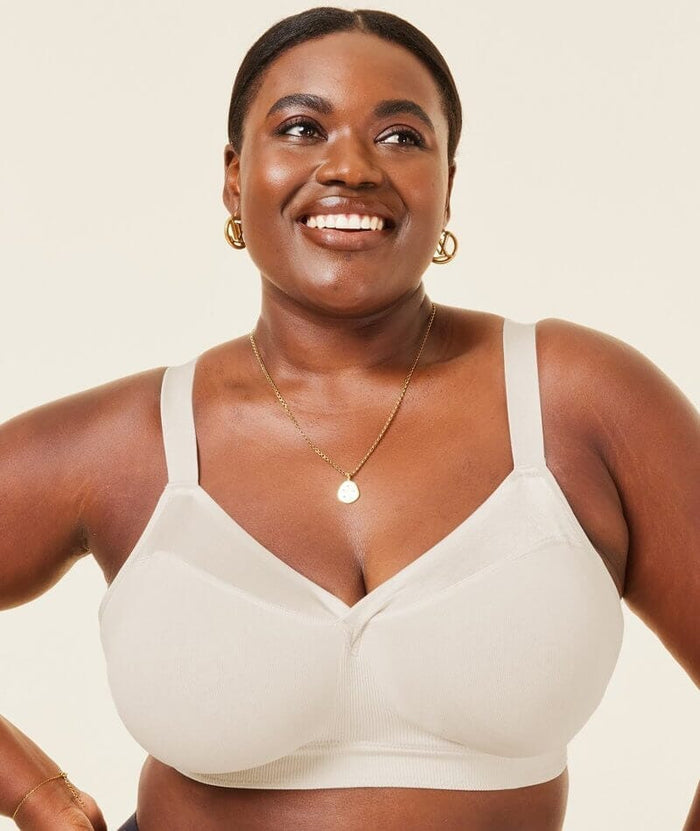 Sugar Candy Posh Wire-free Bralette - Stone Bras