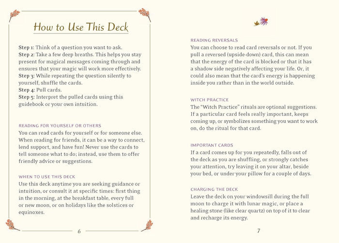 The Little Witch's Oracle Deck