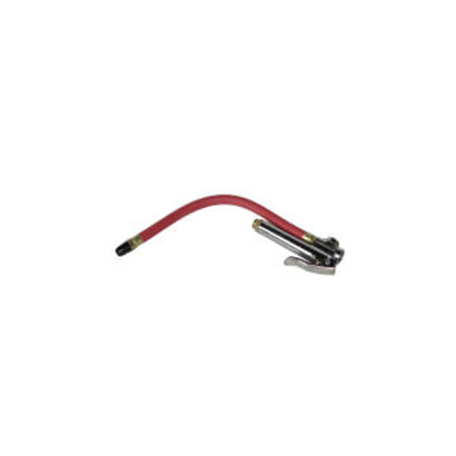 Tire Inflator Air Chuck with Air Gauge and Extension Hose - Factory Direct Hose