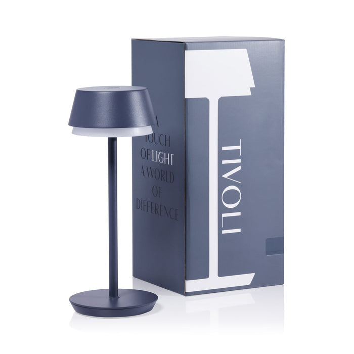 TIVOLI Rechargeable Table Light - Slate Gray - by Carlyle Avenue