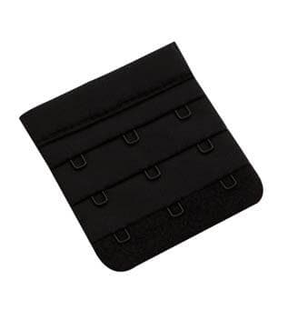 Triumph Bra Extender - 3 Hook - Black Bra Accessories