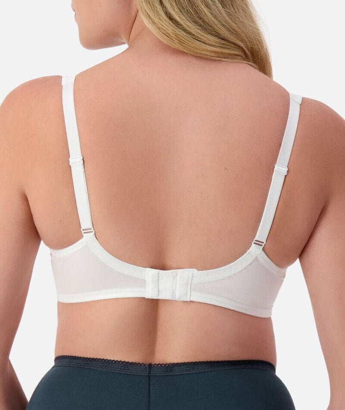 Triumph Lacy Minimizer Bra - White