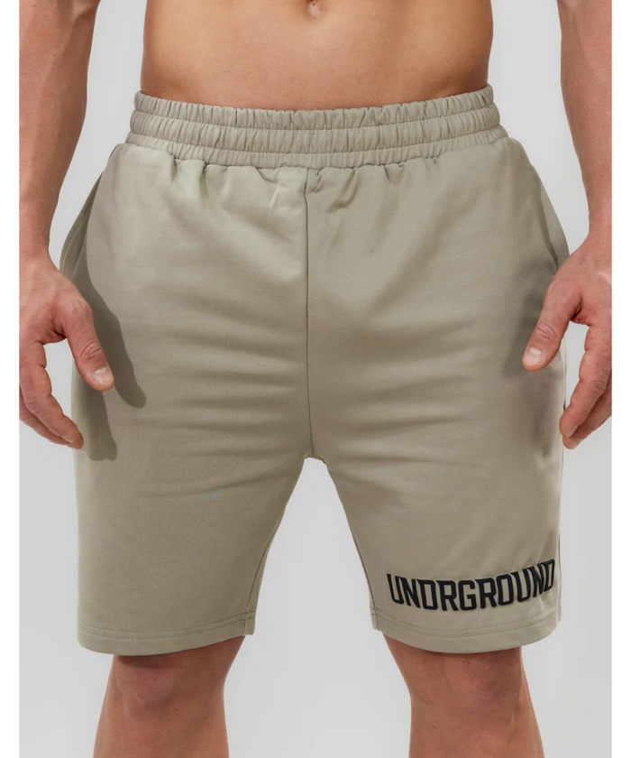 UNDRGROUND Relaxed Fit Shorts (Combat Khaki)