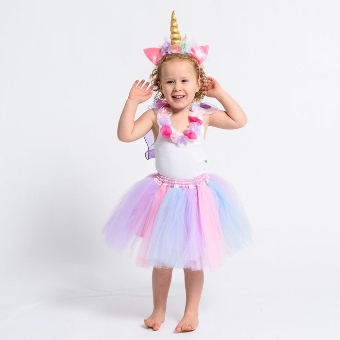Unicorn Play Set - Skirt and Headband - letsdressup.com.au - Girls Dress Ups