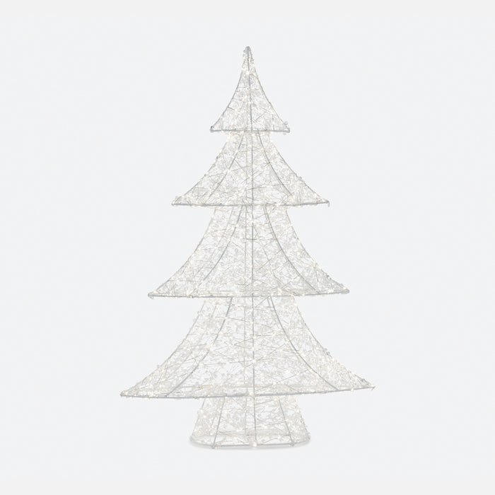 Wire Frame Lit Christmas Tree - 31.5"