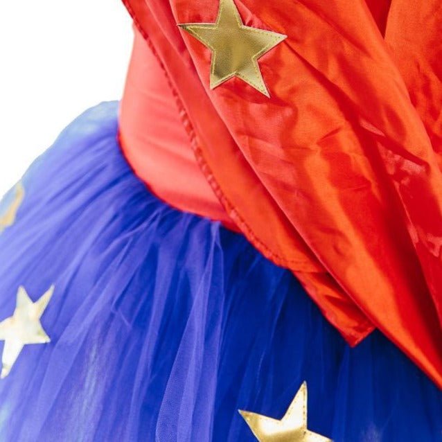 Wonder Woman Tutu Dress - letsdressup.com.au - Girls Dress Ups