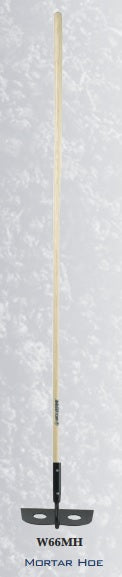 10" Mortar Hoe, 66" Wood Handle-Wolverine Tools-Atlas Preservation