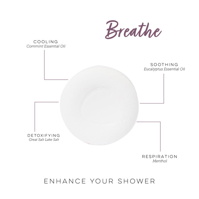 100% Natural Breathe Shower Steamer