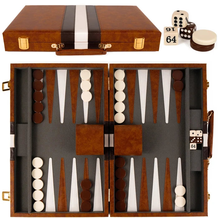 15 inch Classic Backgammon Set