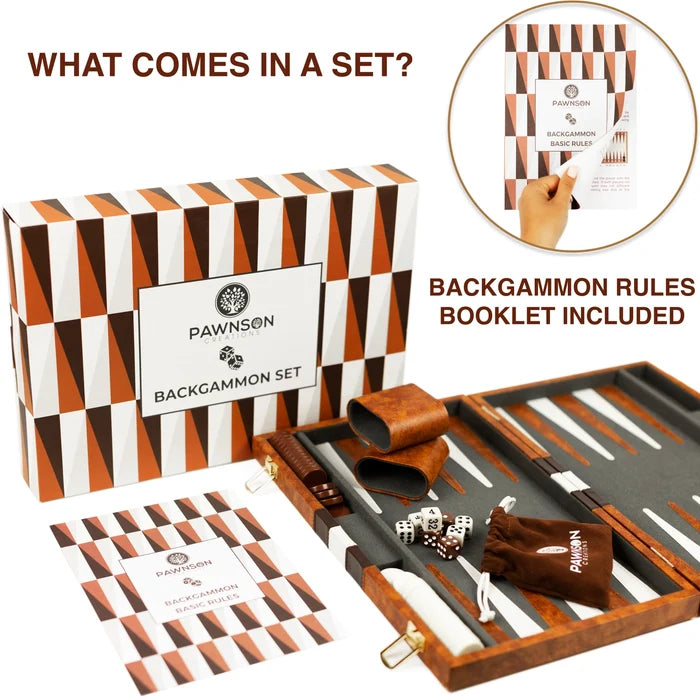 15 inch Classic Backgammon Set